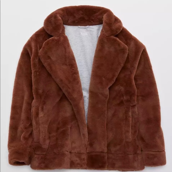 aerie Jackets & Blazers - Aerie Faux Fur Jacket